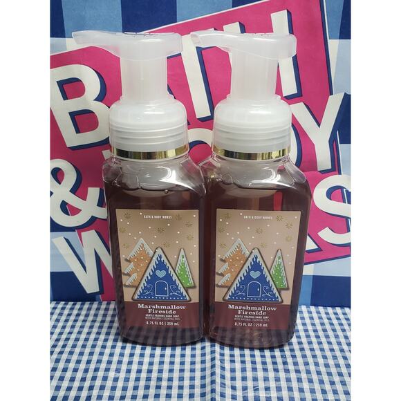 Bath & Body Works Other - BBW Marshmallow Fireside Gentle Foaming Hand Soap 2 Pack